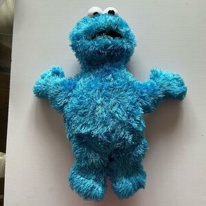 Sesame Street Cookie Monster Soft Plush Toy with Hard Eyes by Gund